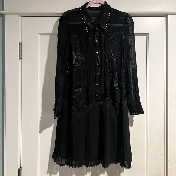 Coach Vintage 1941 Western Dress - Sz. 10 - Picture 4 of 11